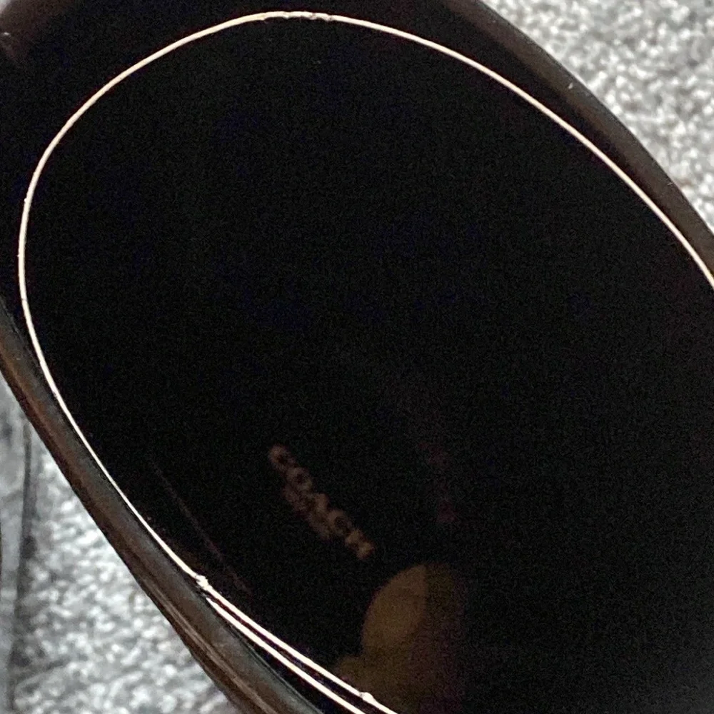 BNWT Coach Black Rain Boots with Red, Purple & White Floral Print - Picture 6 of 16